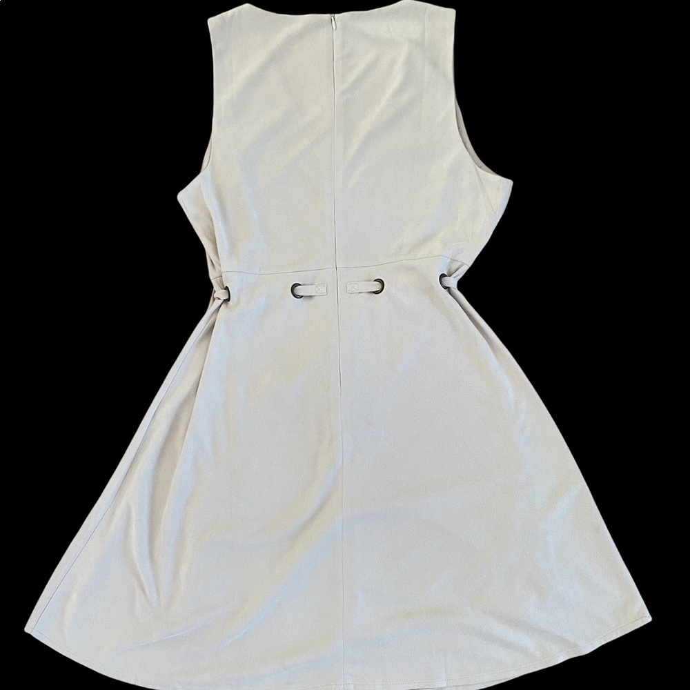 ANDREE by UNIT DRESS, Size L, Off White, NEW WITH TAGS Bow Detail - Picture 8 of 15